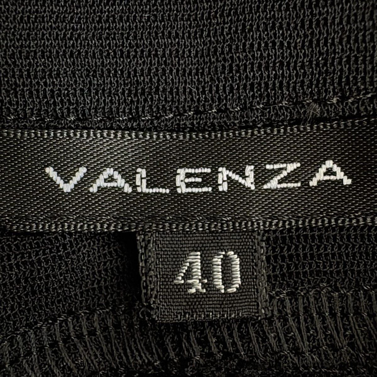 VALENZA バレンザ ラインストーン シースルー ロング ジップ パーカー VALENZA バレンザ ラインストーン シースルー ロング ジップ