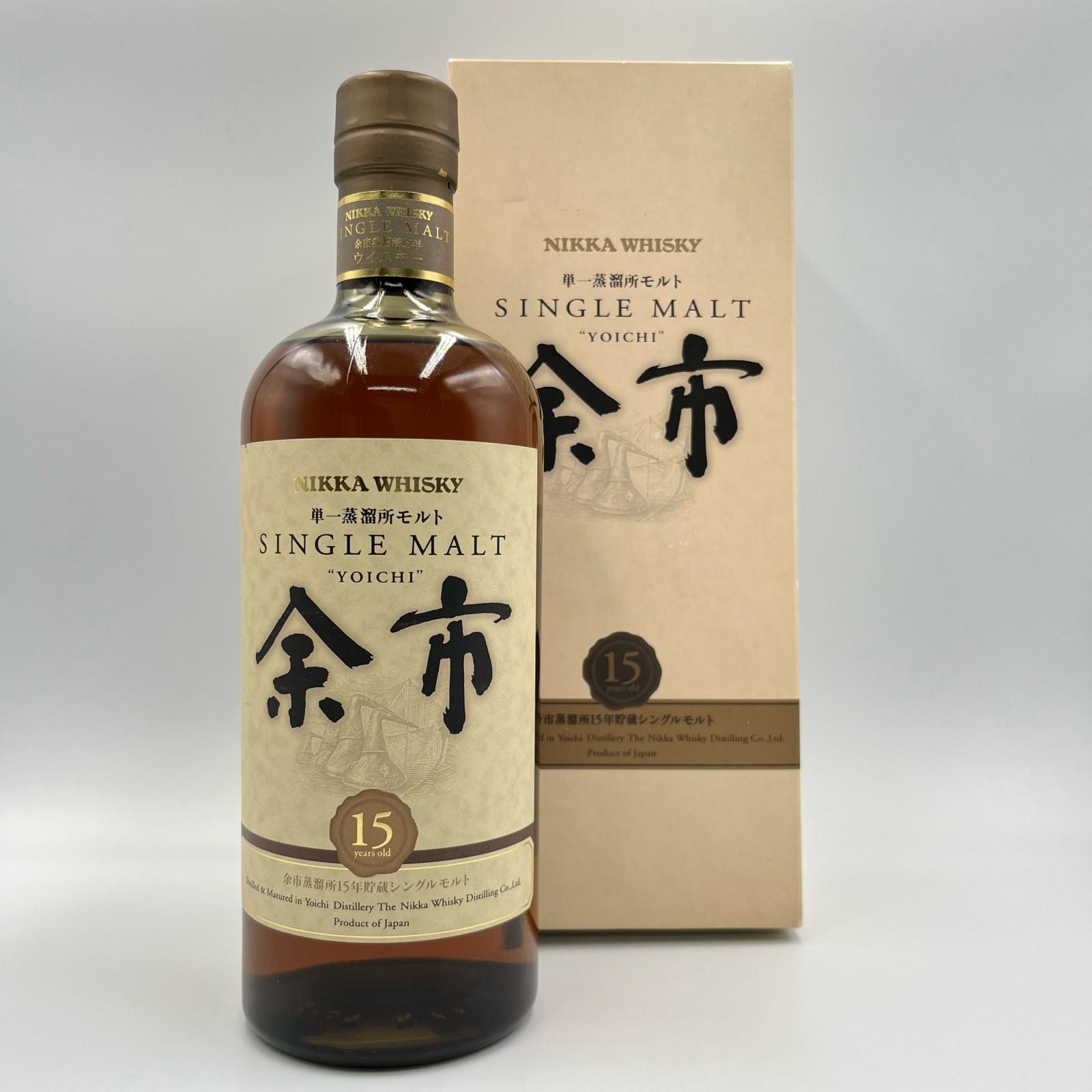 未開栓 ウイスキー ニッカ シングルモルト 余市 12年 容量700ml
