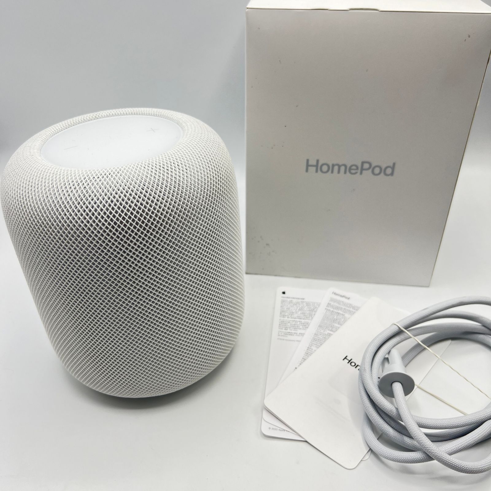 Apple 【箱付き】Pod (第1世代) ホワイト Apple HomePod 1st Gen White