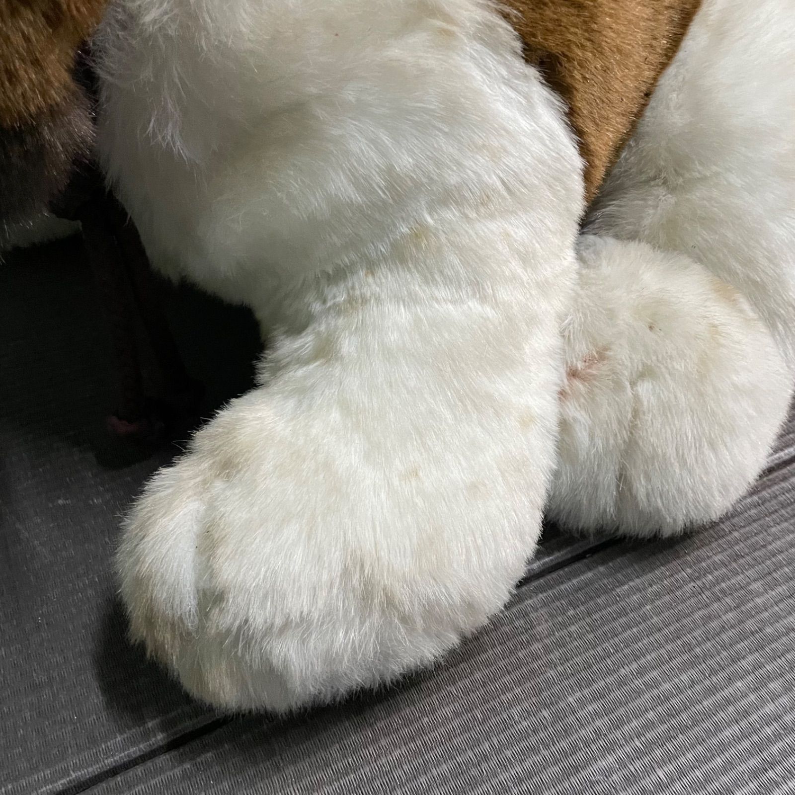 セントバーナード　大型犬　牧羊犬　特大サイズ　60㎝　ぬいぐるみ ♭ 特大 大型 ぬいぐるみ 犬 セントバーナード 人形 マスコット 置物
