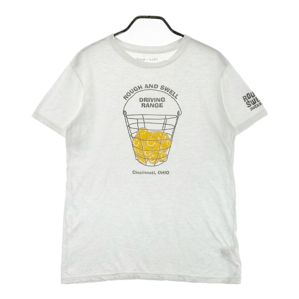 サイズ：M ROUGH&SWELL ラフアンドスウェル 半袖Tシャツ ホワイト系