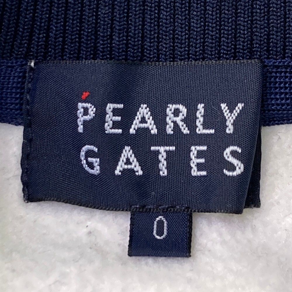 サイズ：0 PEARLY GATES パーリーゲイツ 2024年モデル 裏起毛 スウェット 長袖ワンピース  ホワイト系 [240101436853] ゴルフウェア レディース ストスト サイズ：0 PEARLY GATES パーリーゲイツ 2024年モデル 裏起毛