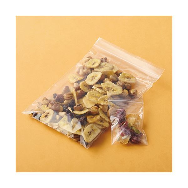 まとめ セイニチ ユニパック チャック付 ポリエチレン ヨコ120×タテ170×厚み0.04mm F-4 1パック 100枚 ×10セット