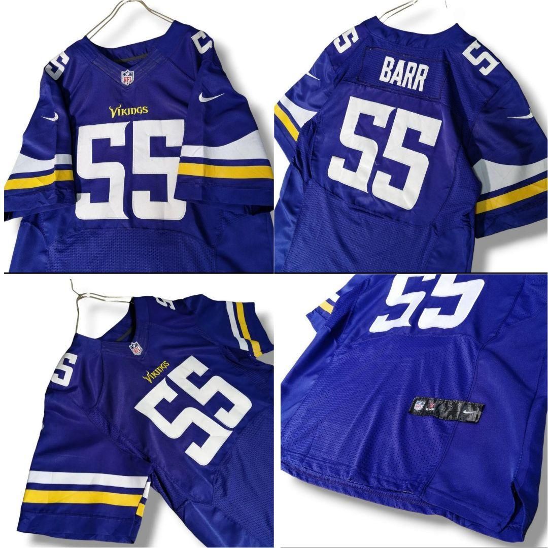 NIKE NFLバイキングス 2XL アメフトゲームシャツ ユニフォーム