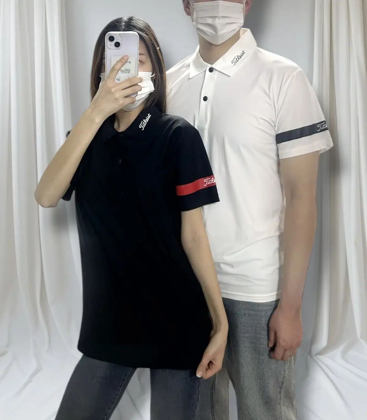 メンズゴルフウェア 襟付きTシャツ