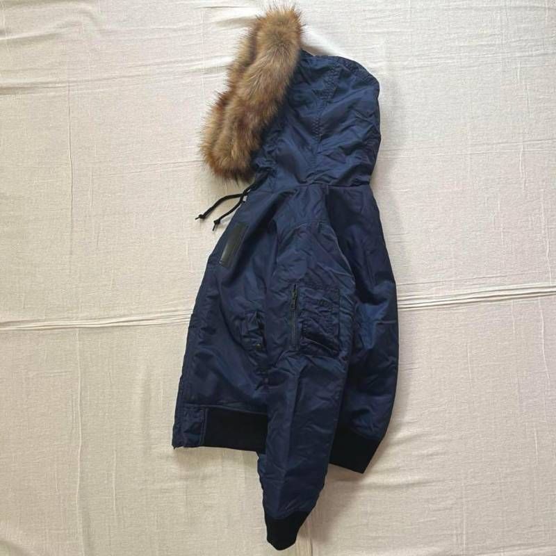 【期間限定】　VANQUISH n2b 短丈 フライトジャケット L Y2K 希少 VANQUISH N-2B ファー付 中綿フライトジャケット 短丈 y2k