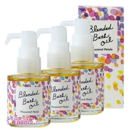 Tree of life 生活の木 ブレンドバスオイル サウザンドペタル 28ml 3個セット