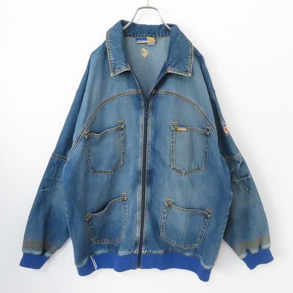 ROCA WEAR ロカウェア　デニム　セットアップ　L ジャケット　パンツ ROCA WEAR ロカウェア デニム セットアップ L ジャケット パンツ