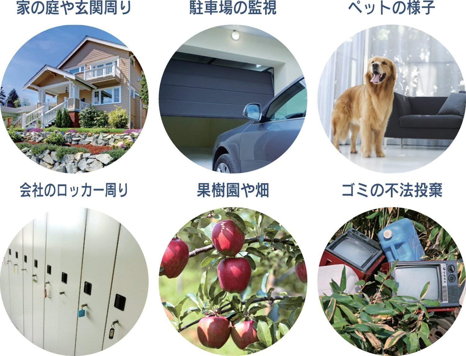 SDカード録画式センサーカメラ