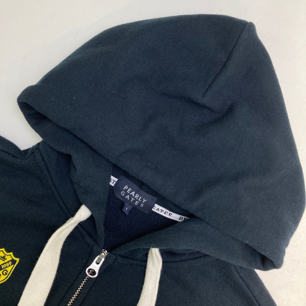 サイズ：1 PEARLY GATES パーリーゲイツ スウェット ジップパーカー