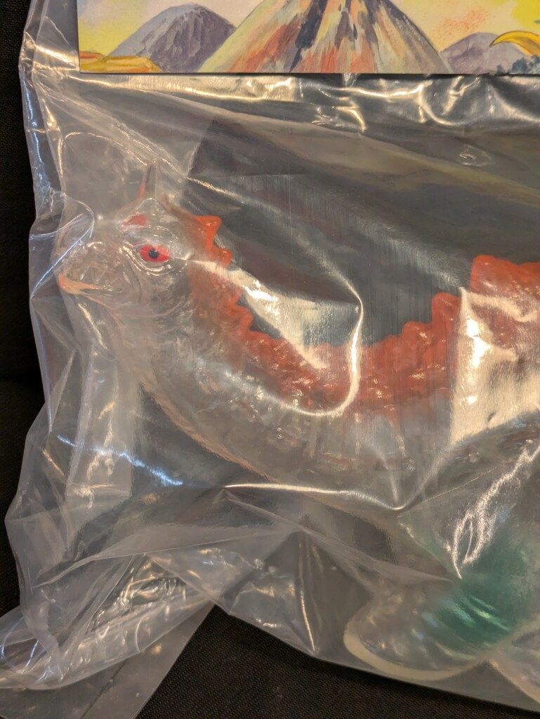 KOTORIMARK ネス湖怪獣 クリア成型/赤/緑/黄色塗装 - メルカリ