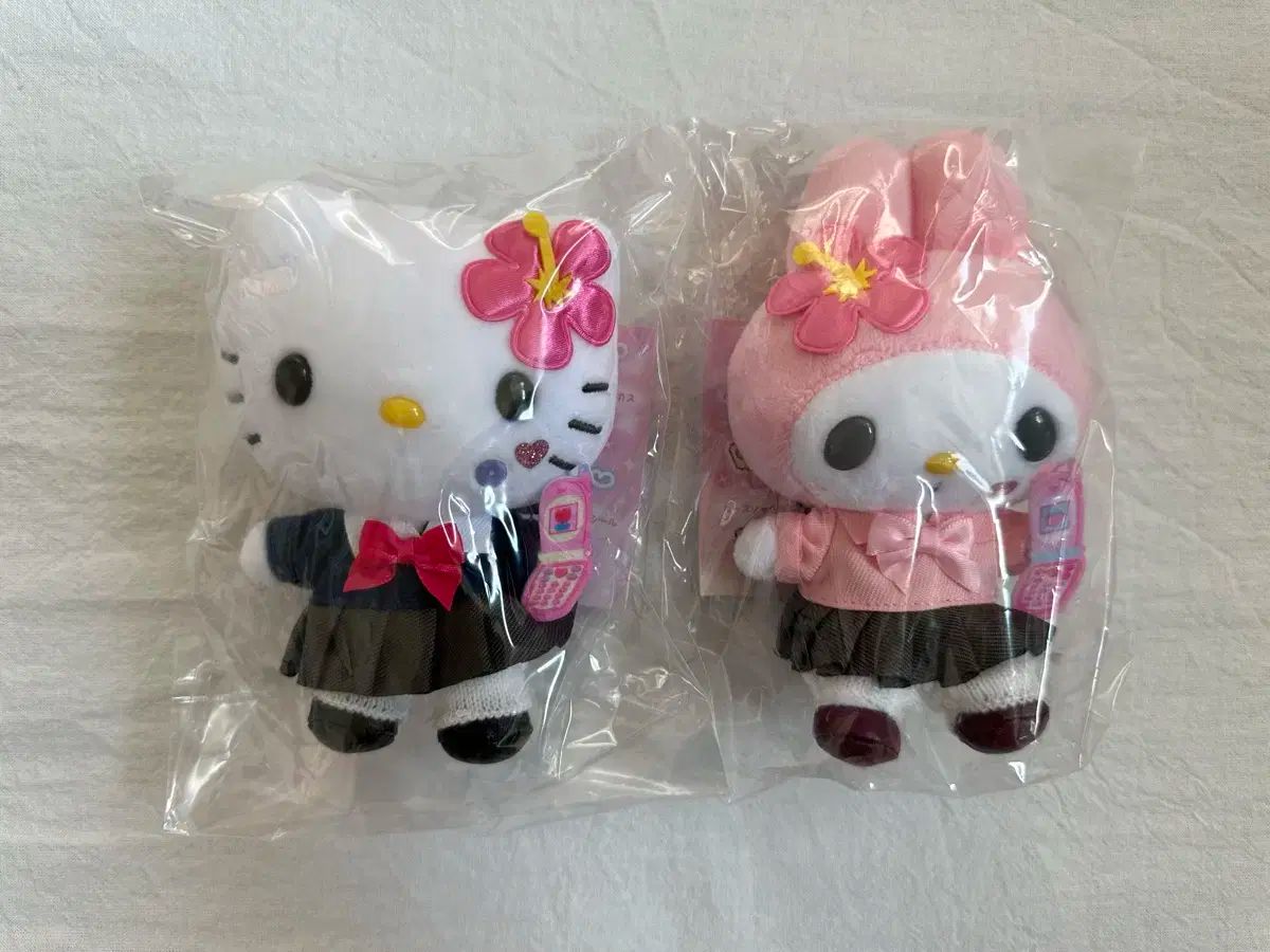 未開封 サンリオ 平成 コギャル マスコット 人形 ハローキティ マイメロディ まとめ売り