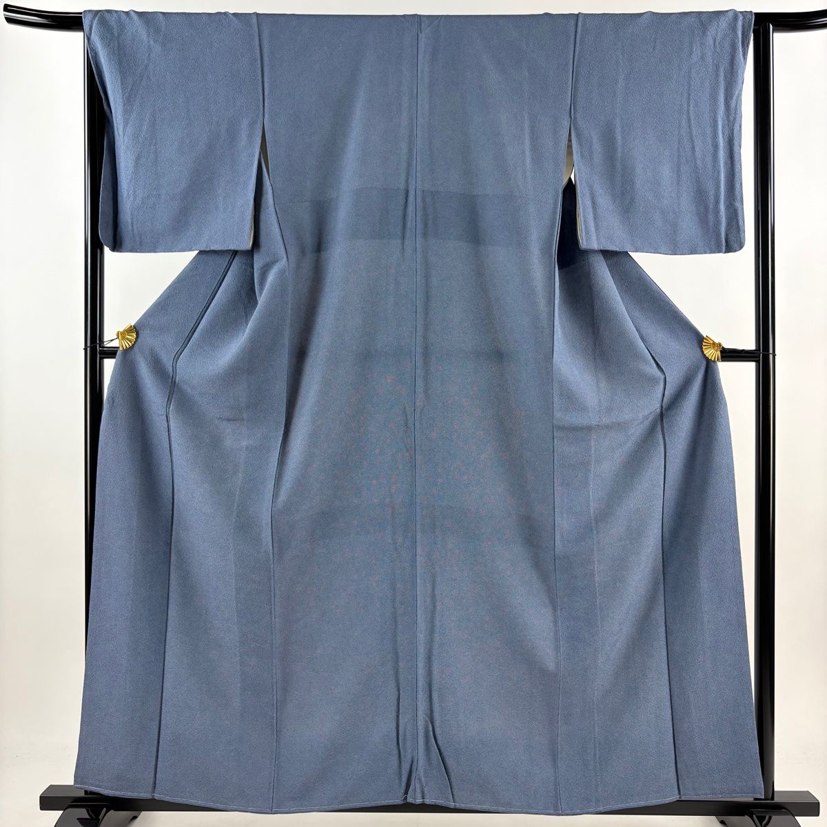 江戸小紋 身丈158cm 裄丈66cm M 袷 鮫 藍色 正絹 名品 【中古】 - メルカリ