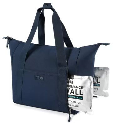 【ネイビー】タイタン 保温保冷バック（保冷剤2パック付） TITAN THERMAL CARRIER キャンプ アウトドア 買い物 エコ