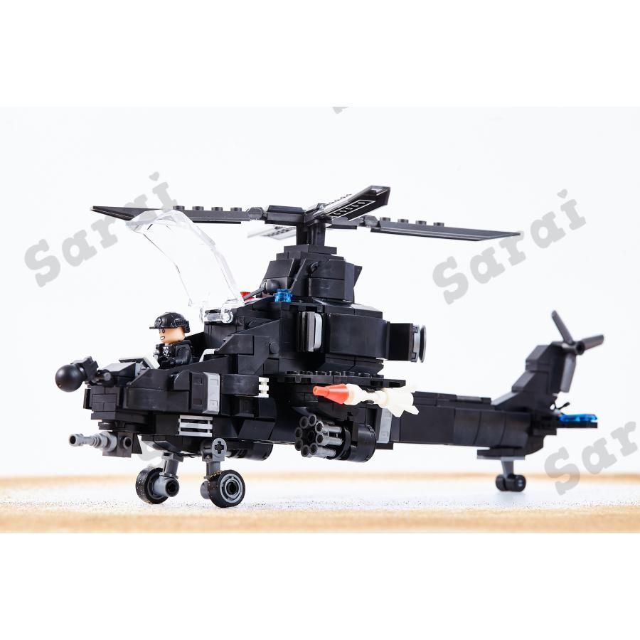 LEGO レゴ 互換 ブロック レゴブロック SWAT 警察 特殊部隊 攻撃 ヘリコプター 戦闘 ミニフィグ スワット 子供 男の子 おもちゃ 人形  軍隊 ミリタリー 武器 兵隊 - メルカリ