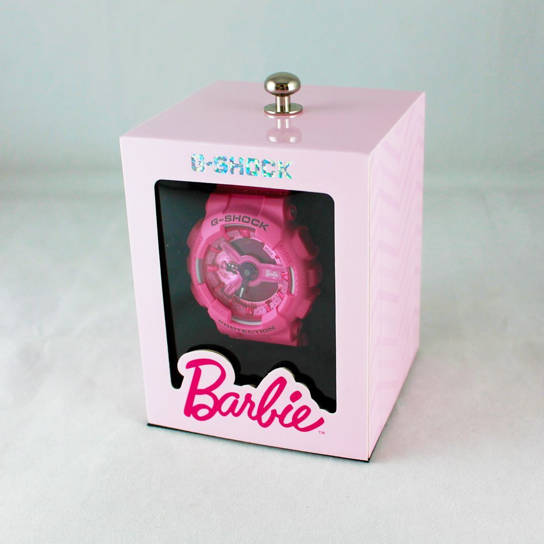 新品未使用 G-SHOCK バービーコラボ GMA-S110BE-4AJR G-SHOCK Gショック アナデジ バービー Barbie コラボ 限定モデル