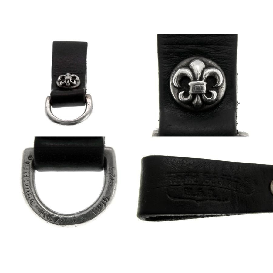確実正規品　クロムハーツ　ベルトループ　フレア　Dリング クロムハーツ（Chrome Hearts）ベルトループ Dリング BSフレア