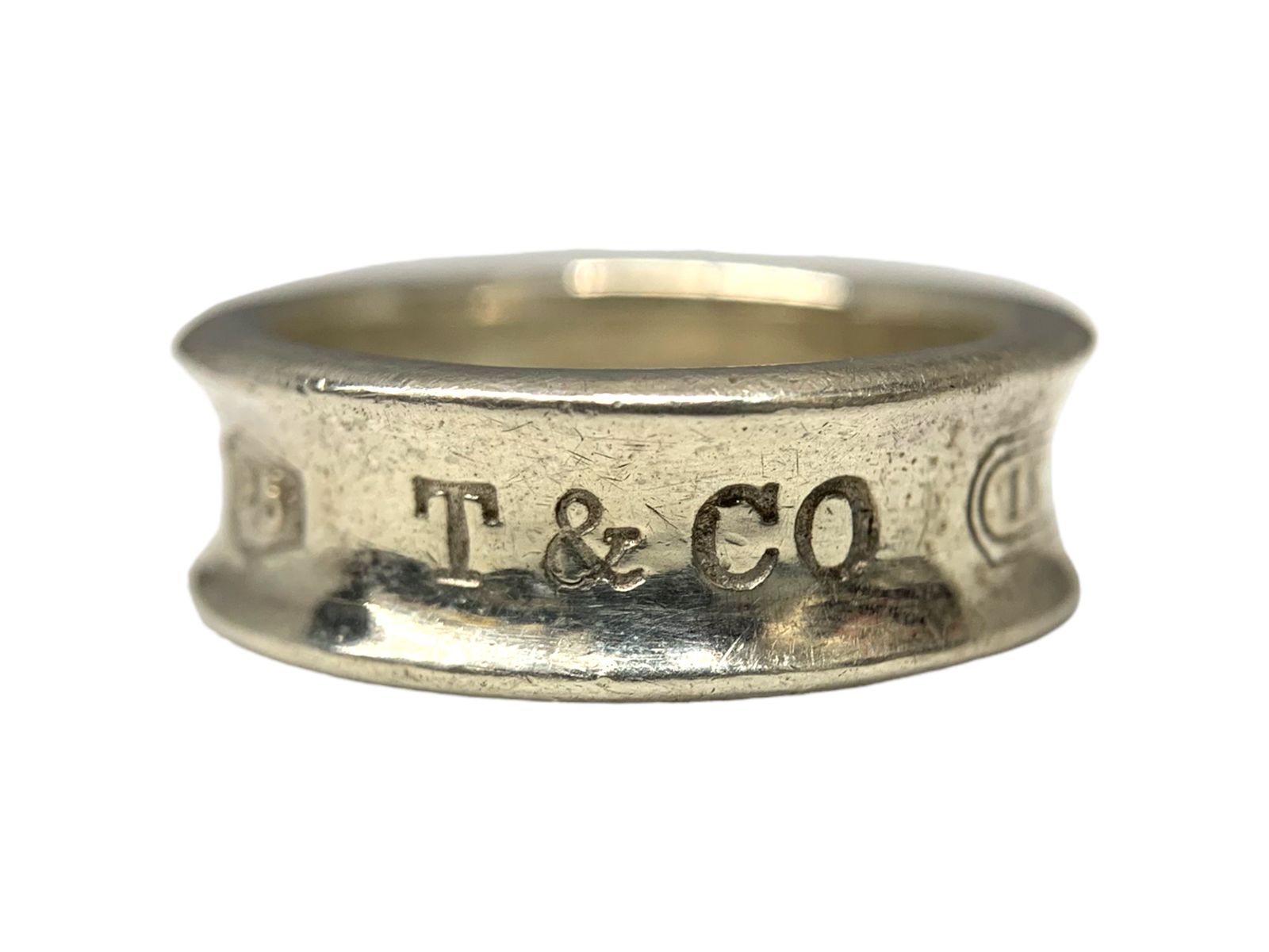 TIFFANY&Co. (ティファニー) 1837 刻印 925 指輪 15号 シルバー