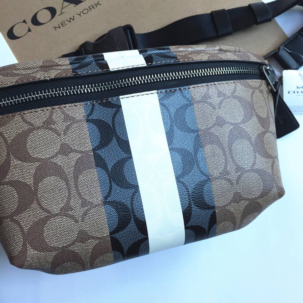 ☆新品☆コーチ/COACH バッグ C3228 カーキ ボディーバッグ ベルト