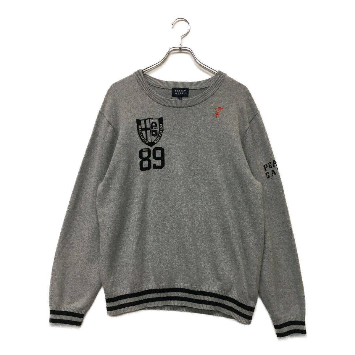 中古 メンズ パーリーゲイツ PEARLY GATES セーター 5(L) グレー