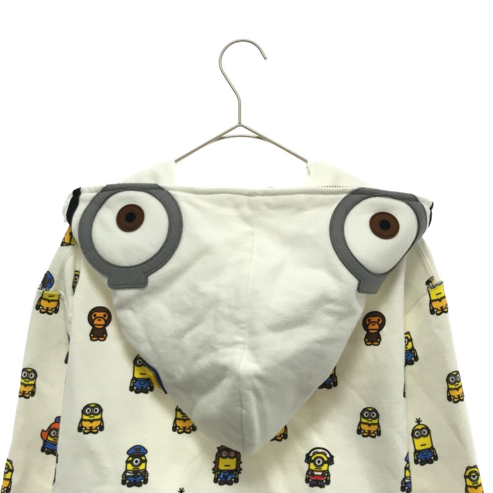 ミニオン シャーク パーカー Lサイズ a bathing ape BAPE camo