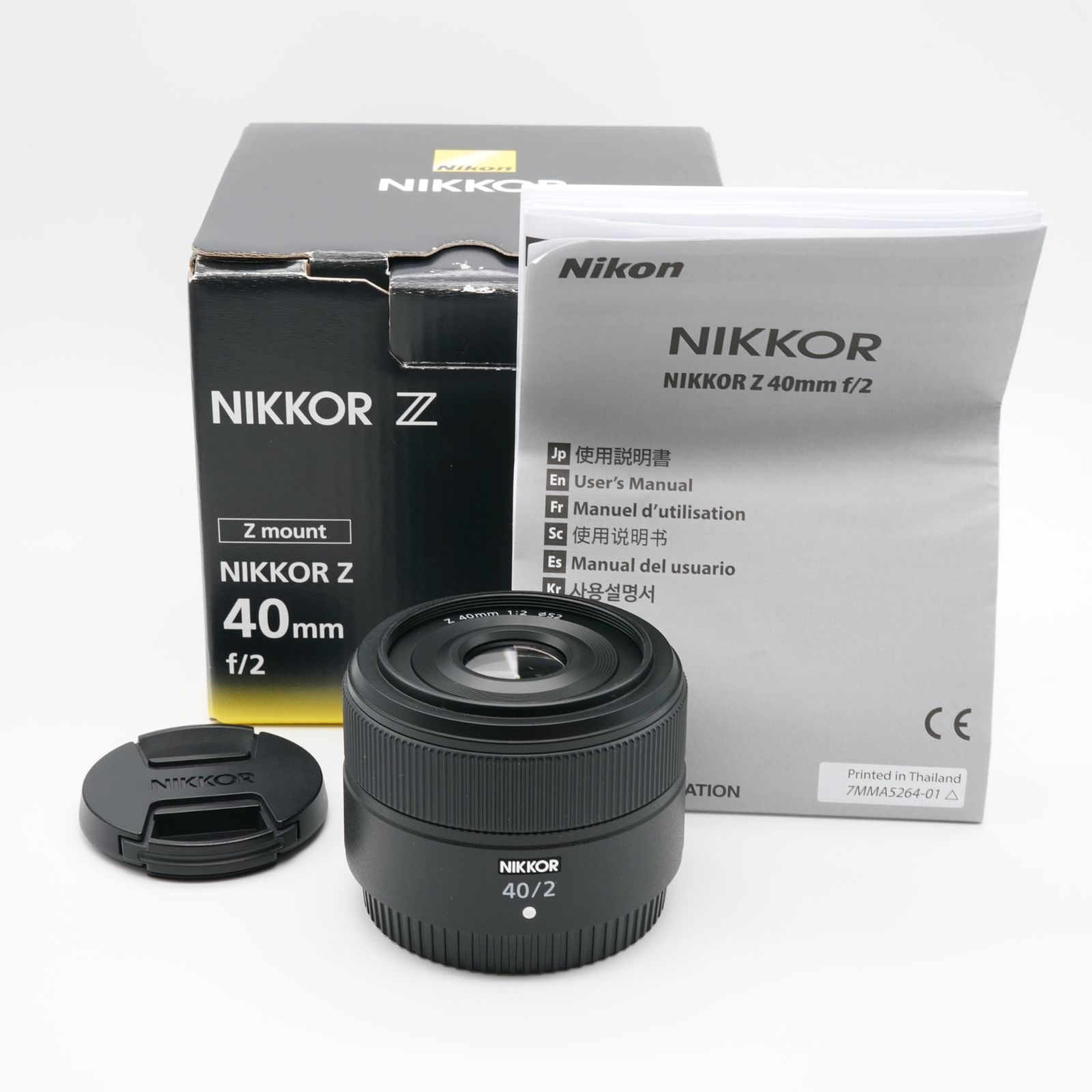 【美品】Nikon Z 40mm f2 箱付き 新品)Nikon (ニコン) NIKKOR Z 40mm F2 （Special Edition