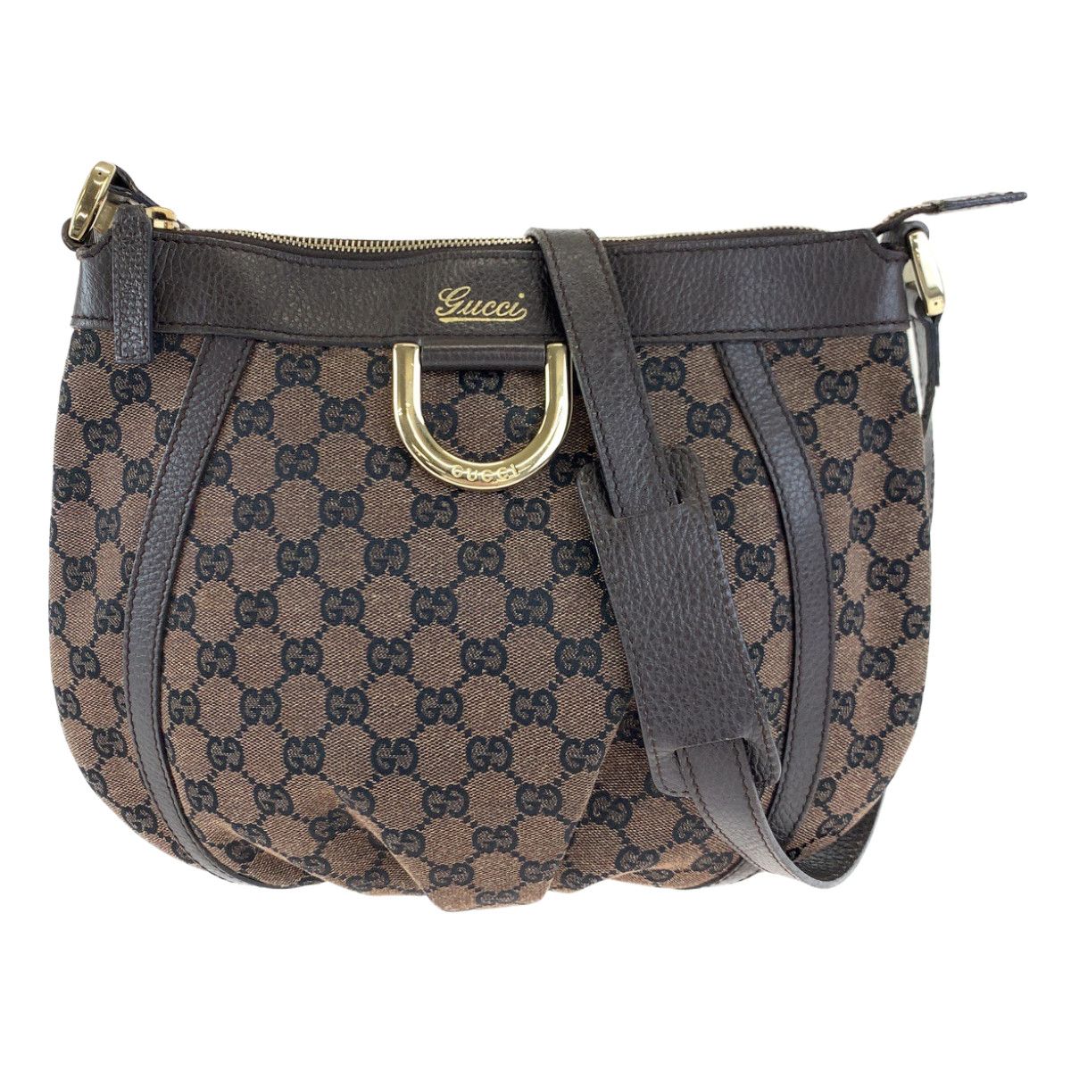 GUCCI ショルダーバッグ アビー バッグ ブラウン GUCCI グッチ ショルダーバッグ アビーショルダー レザー