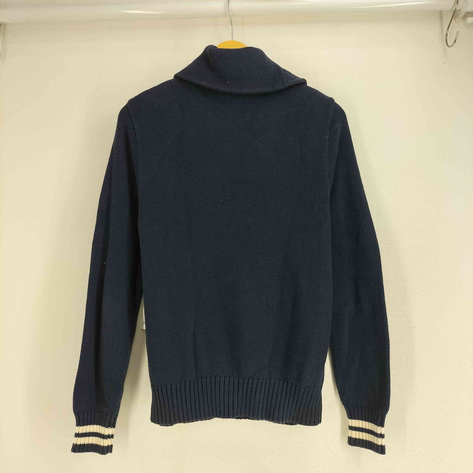 ラルフローレン RALPH LAUREN RUGBY ショールカラー コットン