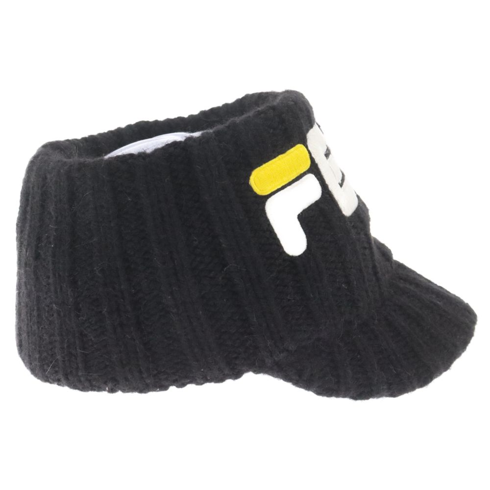 FENDI フェンディ X フィラ FILA ニット帽 ニットキャップ ビーニー FENDI (フェンディ) ×FILA Mania Embroidered Logo Knitted
