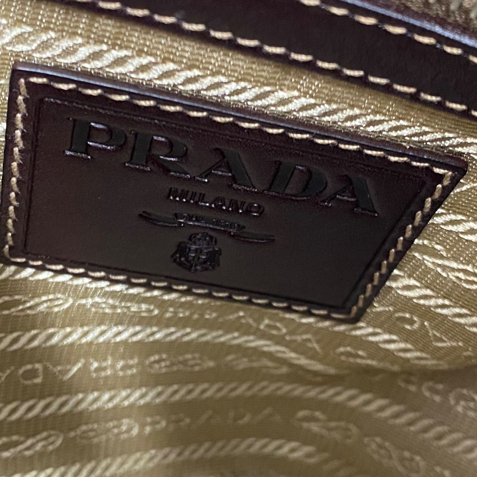 プラダ PRADA ジャガードロゴ サコッシュ ショルダーバッグ