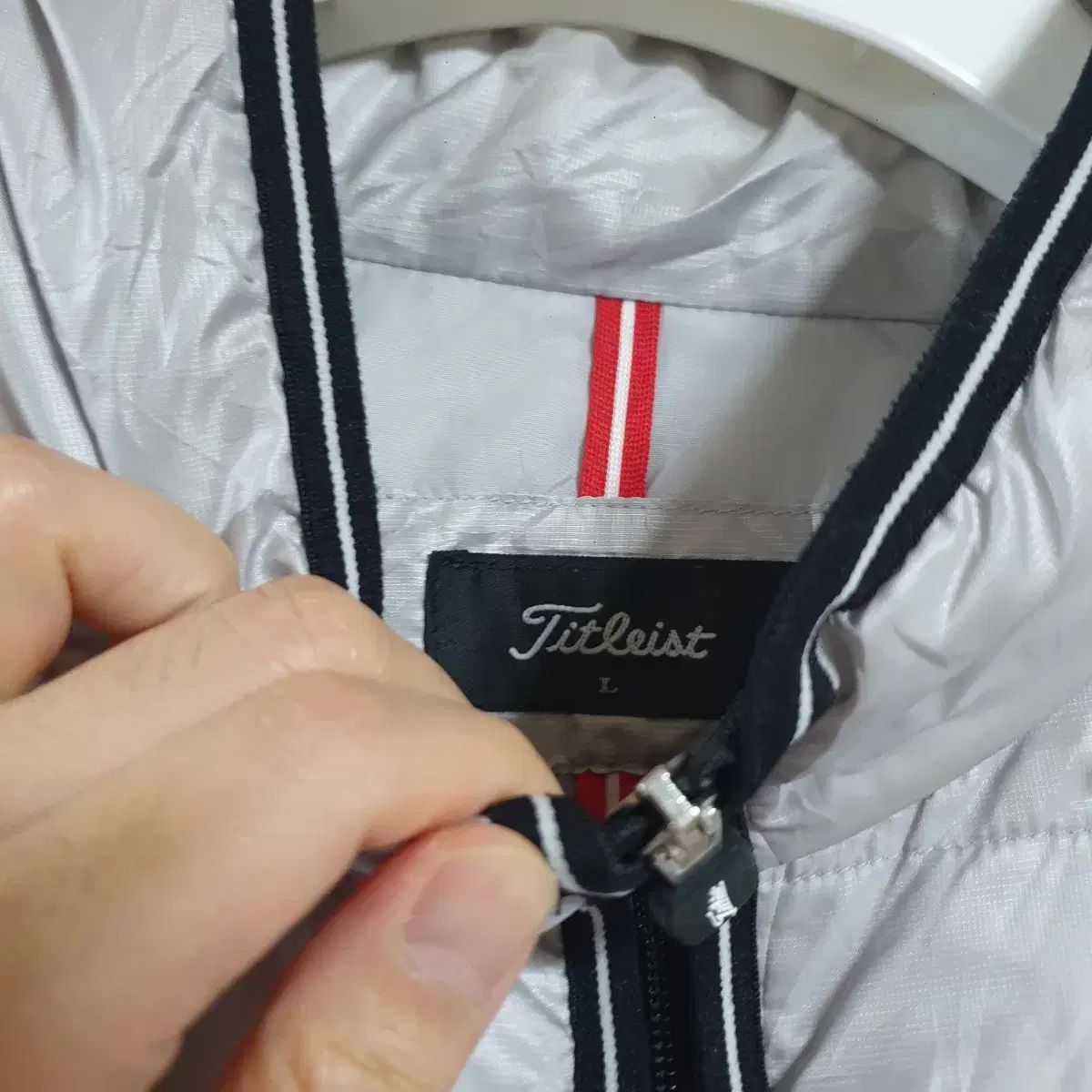 寓話的な Titleist タイトリスト 2way ジッパー 刺繍 軽量ジャンパー