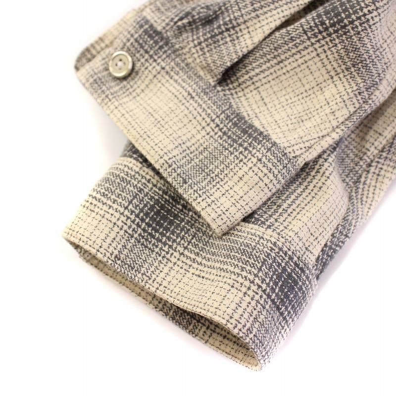 TATTOO STUDIO YAMADA オンブレチェックシャツ M TATTOO STUDIO YAMADA