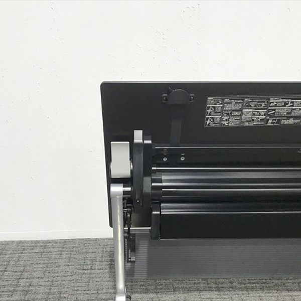 会議テーブル フラップ式 インターアクトプロ 幕板付 W1800 オカムラ ホワイト WWW_KANDAIZUMI_COM