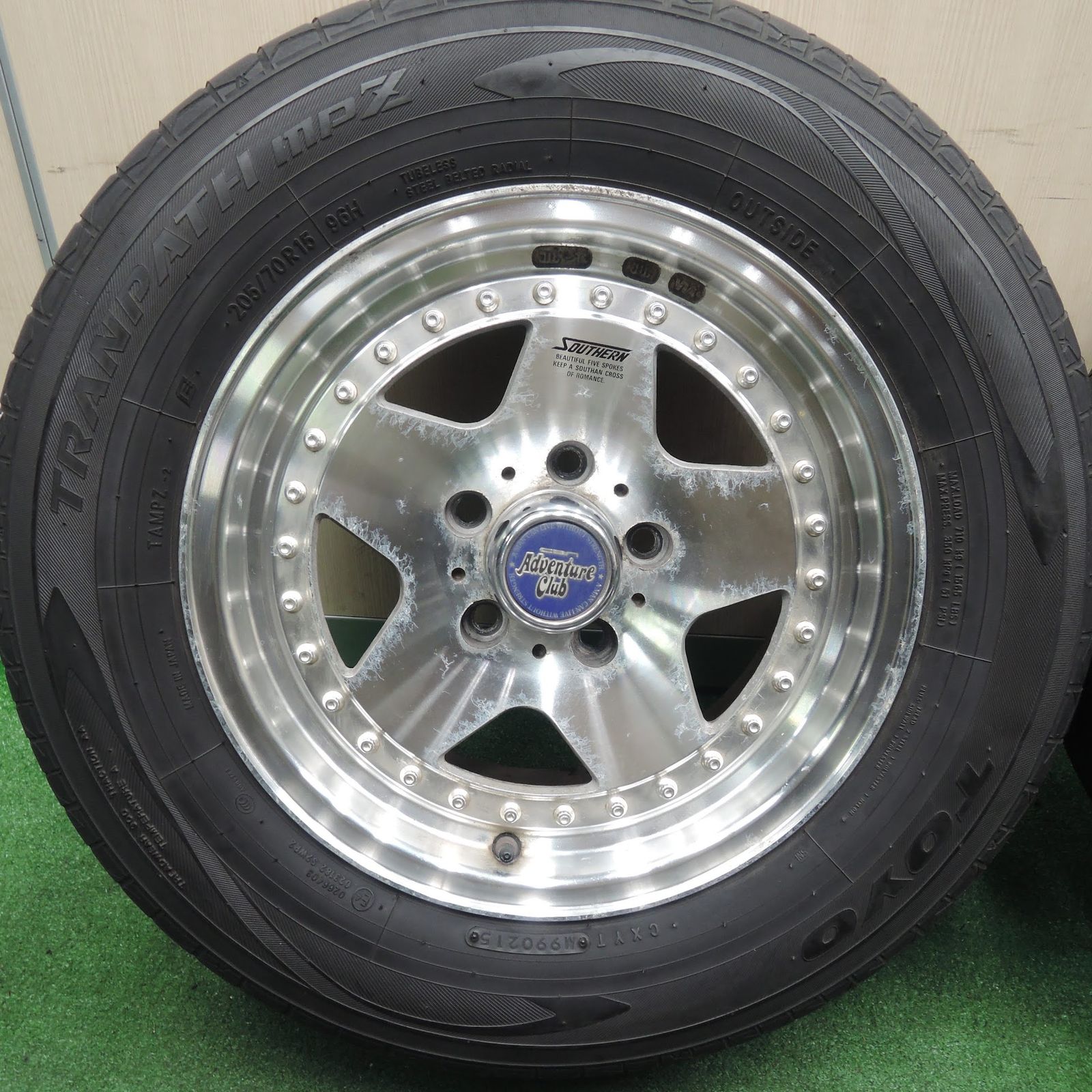 送料無料]4本価格☆Adventure Club 205/70R15 トーヨー トランパス MPZ 15インチ アドベンチャー クラブ  PCD114.3/5H☆3111003TNノ - メルカリ