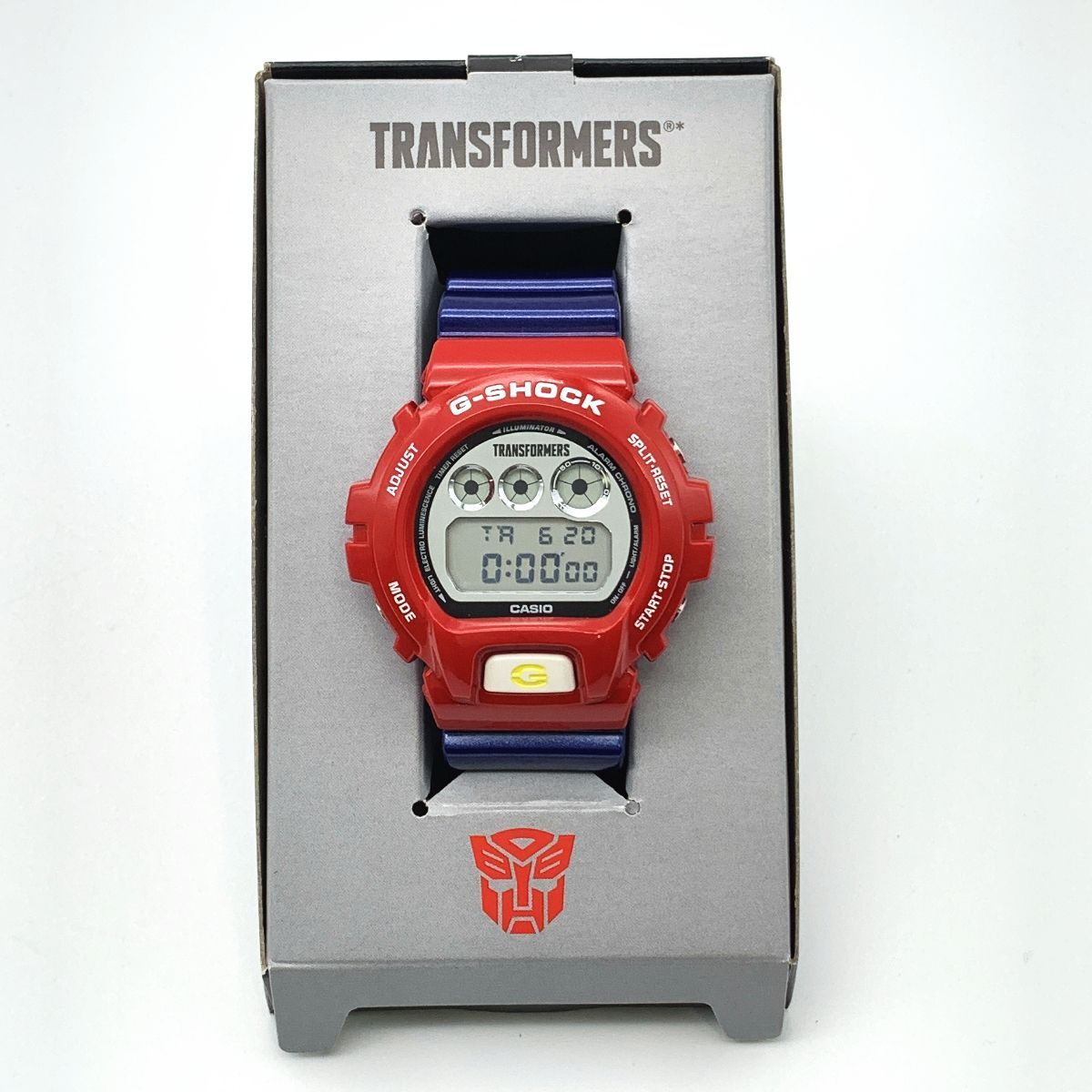 タカラトミー×カシオ CASIO G-SHOCK トランスフォーマーコラボ マスターオプティマスプライムセット  DW-6900TF-SET☆新品同様品☆ - メルカリ