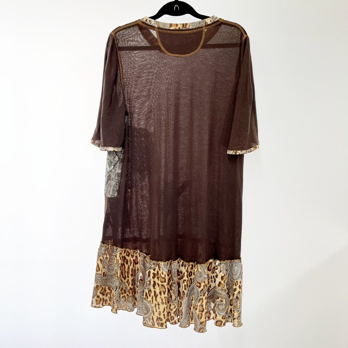 【最高級】【11号】伊太利屋 ヒョウ ワンピース レディース ◇◇ITALIYA イタリヤ 伊太利屋 ワンピース 11号 ミセス ゾウ