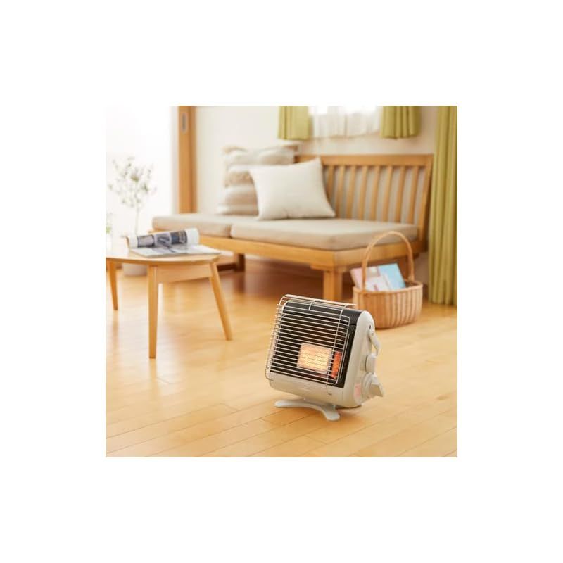 Iwatani イワタニ カセットガスストーブ ポータブルタイプ マイ暖 アイボリー CB-STV-MYD2 0