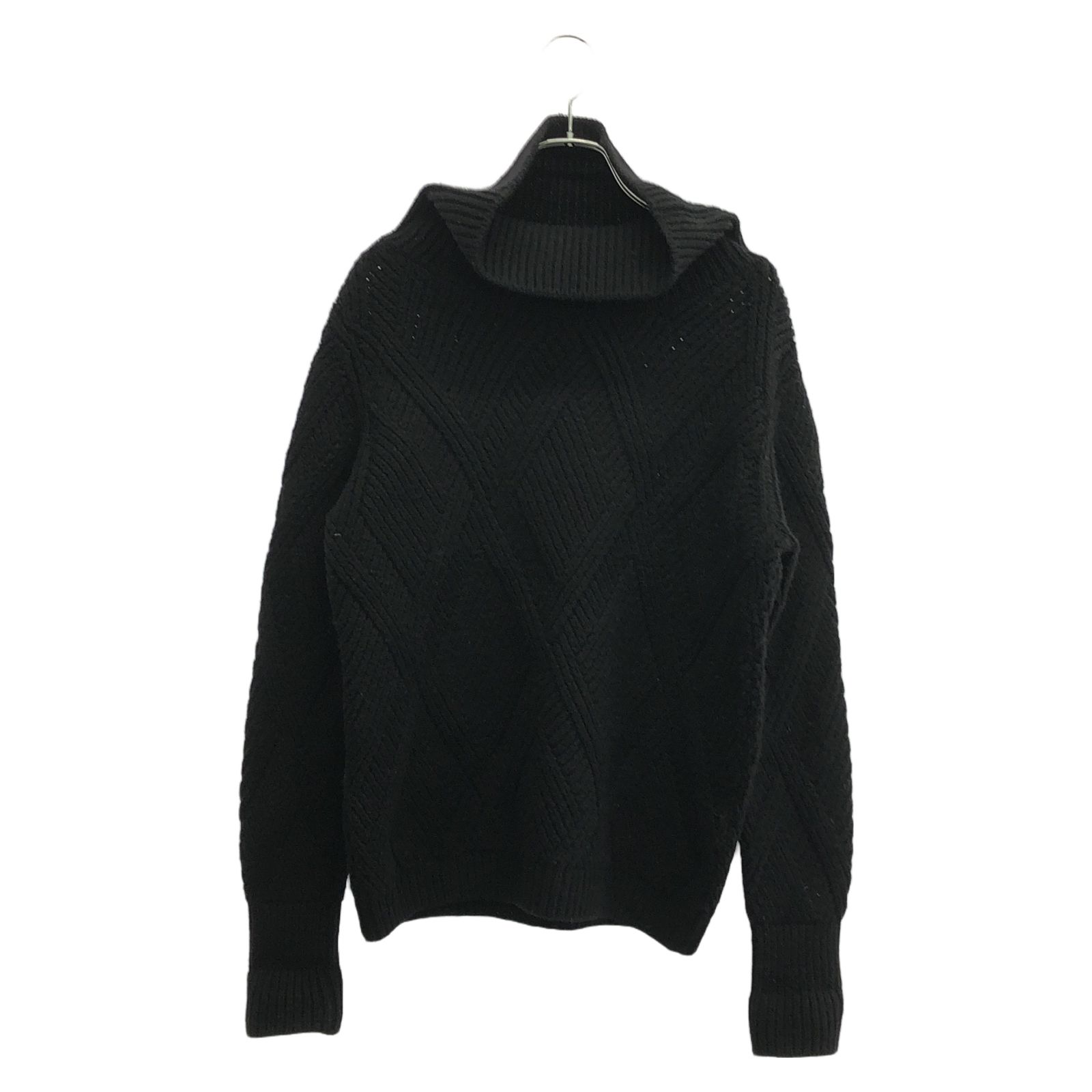 エルメス HERMES ニット ニット セーター ブラック その他 ニット セーター レディース Used A