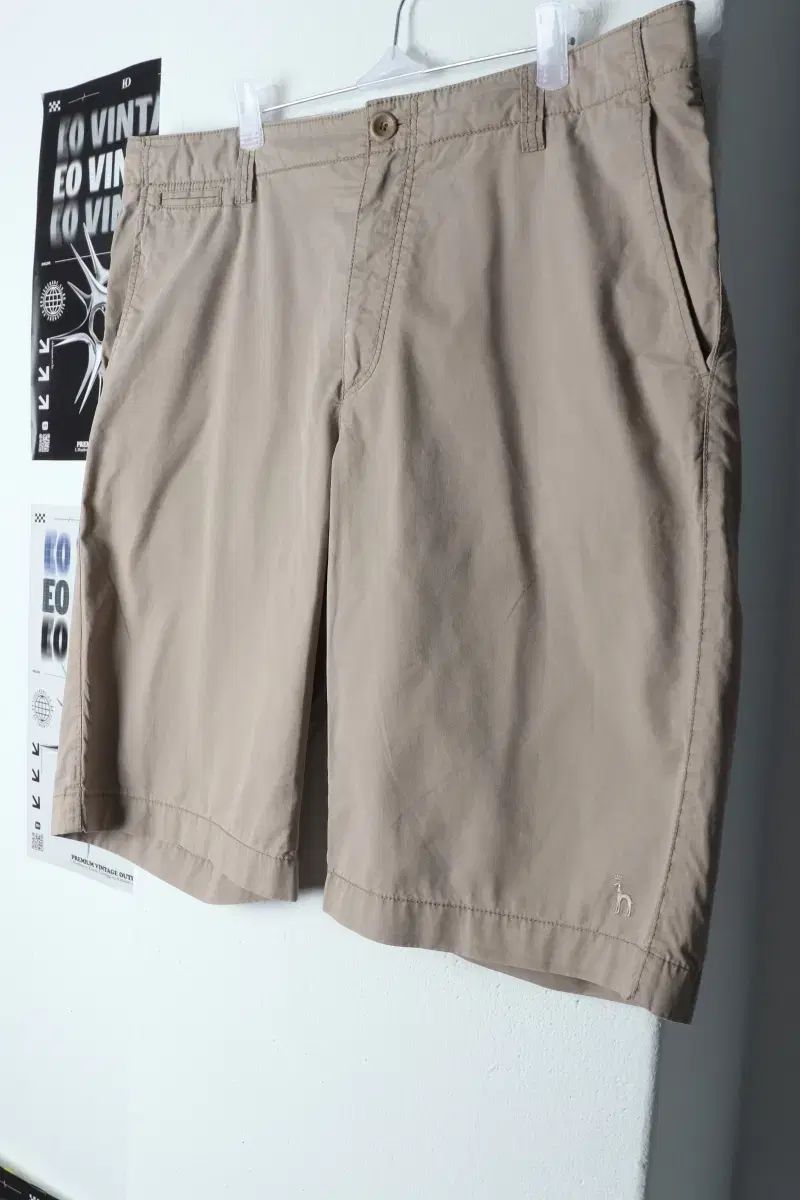 （ 3XL ） HAZZYS(へジス) ハーフパンツ パンツ オーバーサイズ 小さな汚染 コットン- 1D77