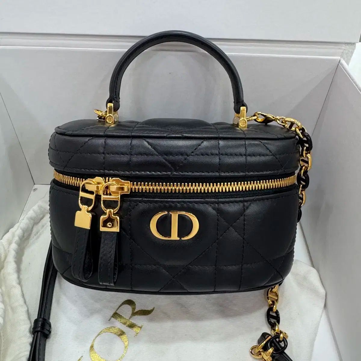 国内発送★即納【ディオール】Dior Caro ミニ ヴァニティバッグ org.jpg