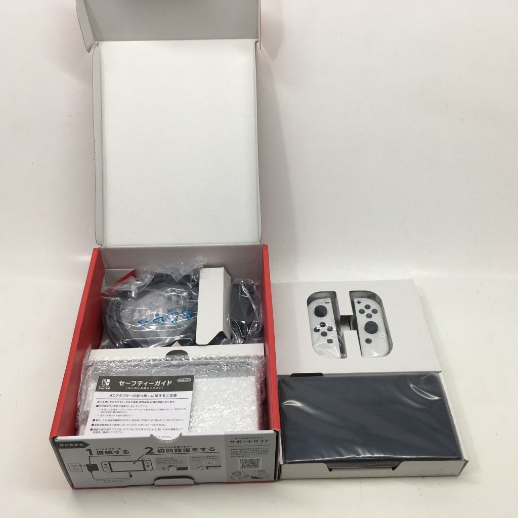 01w-2762 〇 未使用品 Nintendo Switch本体 有機ELモデル Joy