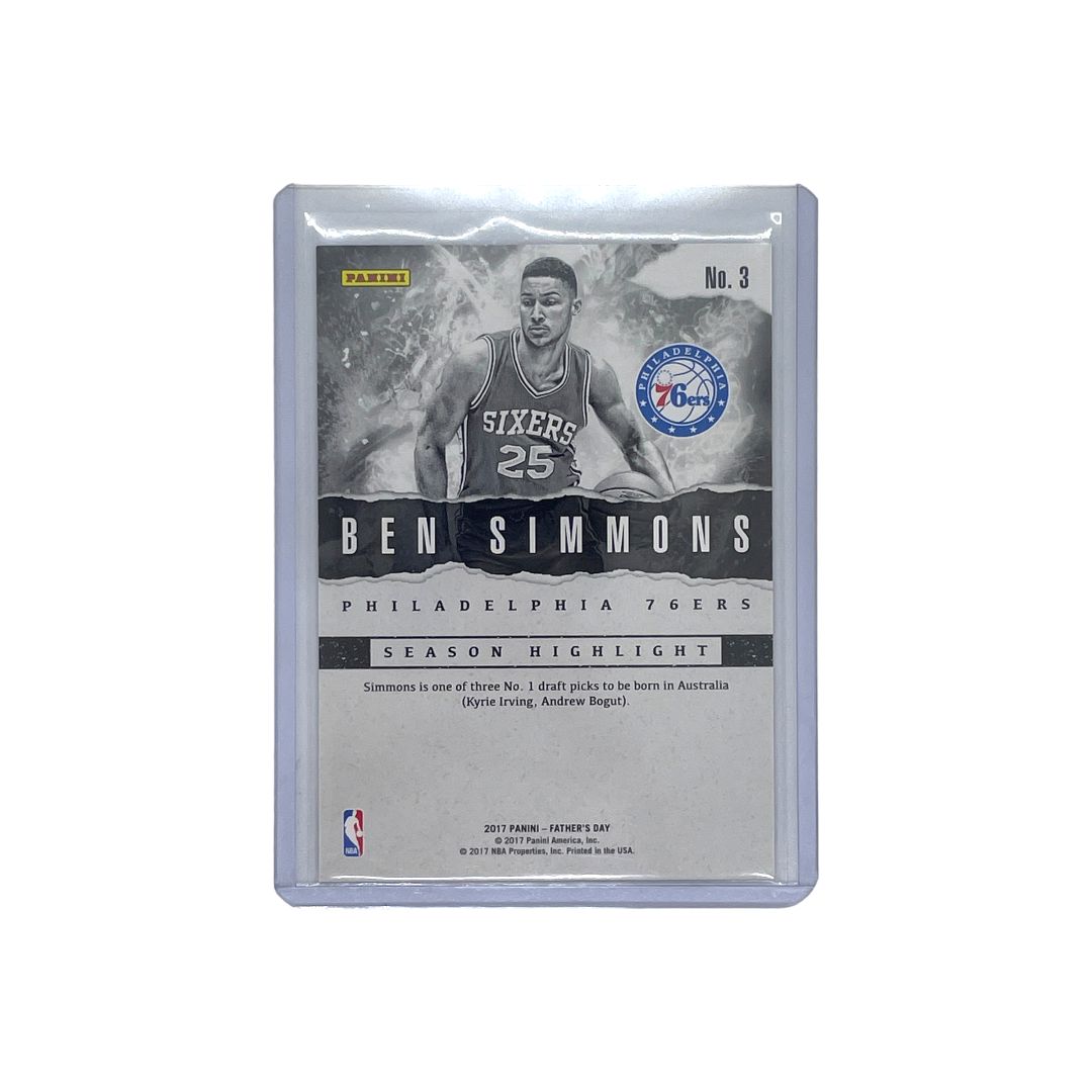 PANINI NBAカード FATHER'S DAY BEN SIMMONS 14/25 #3 送料無料 中古 IT1 PANINI NBAカード FATHER'S DAY BEN SIMMONS 14/25 #3 送料無料