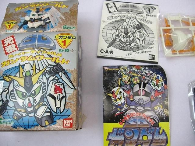  未組立 プラモデル 元祖SDガンダムワールド NO 1 νガンダム RX 93 プラモデル おもちゃ