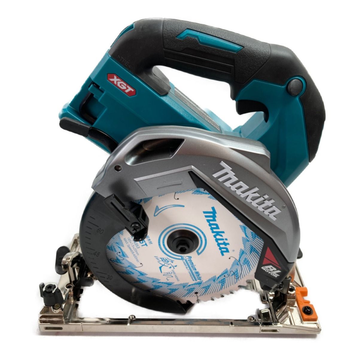 MAKITA マキタ 40Vmax 165mm 充電式丸ノコ (バッテリ2個・充電器・ケース付） HS001GRDX ブルー - メルカリ