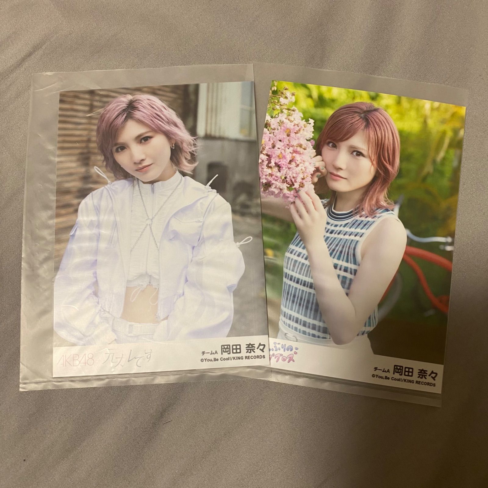 岡田奈々 生写真 : AKB48 村山彩希 岡田奈々 生写真 : おもちゃ