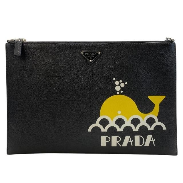 PRADAプラダ　モヘヤ　クラッチバッグ　パーティーバッグ　ボルドー×グレー PRADAプラダ モヘヤ クラッチバッグ パーティーバッグ ボルドー