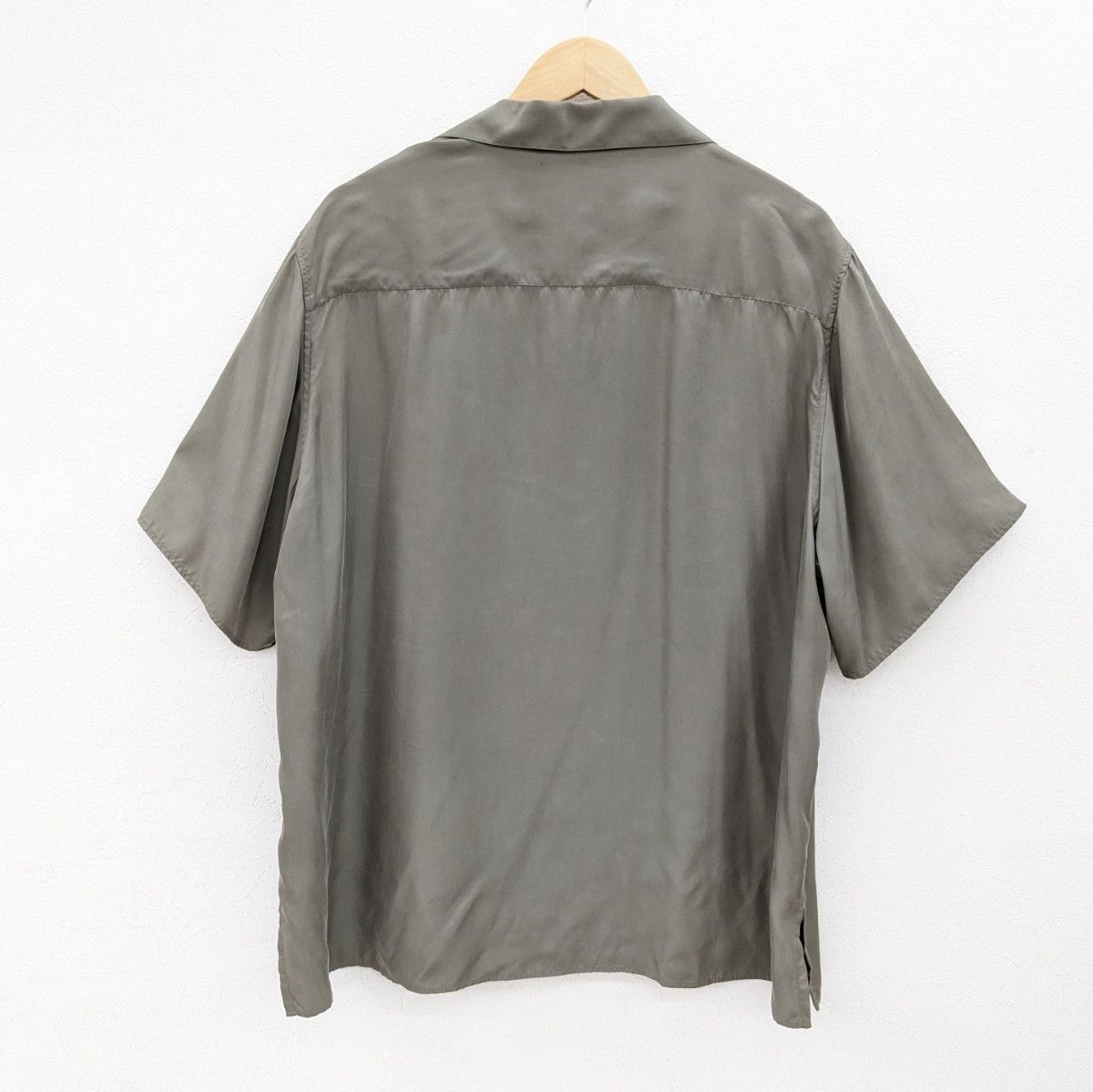 stein シュタイン キュプラ 半袖 オープンカラー シャツ グレー系 サイズM 開襟 ST.071 CUPRO OPEN COLLAR SS  SHIRT - メルカリ