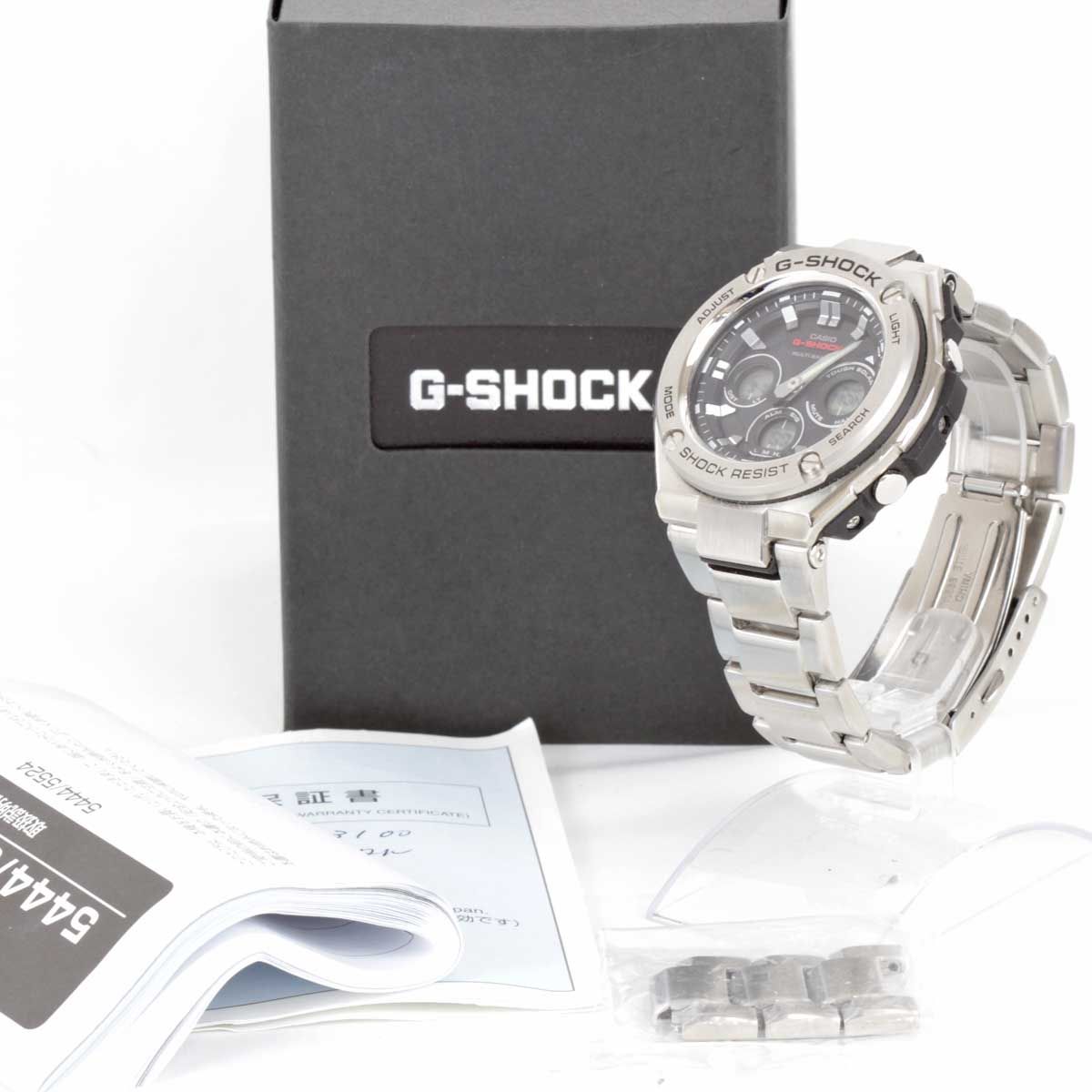 美品『USED』 CASIO G-SHOCK 5524 GST-W310D 腕時計 ソーラー電波時計 ...
