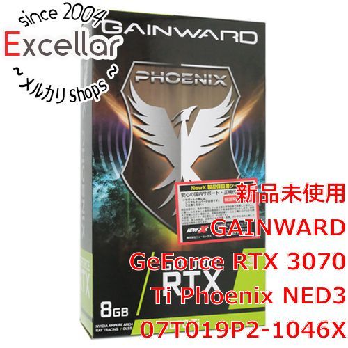 [bn:14] 【新品訳あり(箱きず・やぶれ)】 GAINWARD　グラフィックボード　GeForce RTX 3070 Ti Phoenix  NED307T019P2-1046X-G　PCIExp 8GB