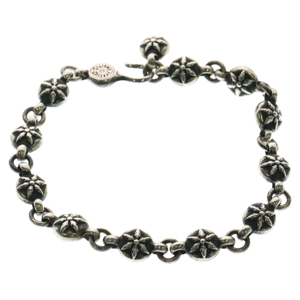 CHROME HEARTS クロムハーツ NO2 STAR BALL 1スターボールブレスレット シルバー